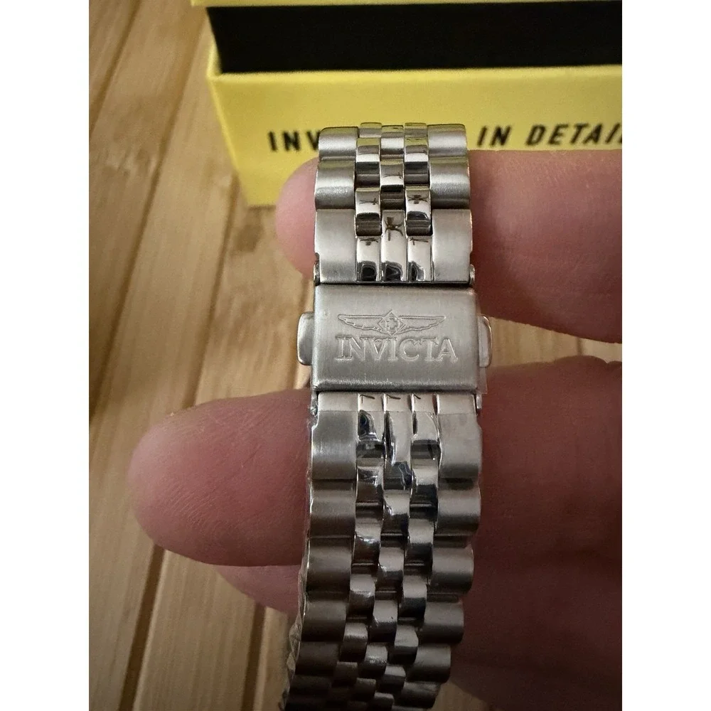 Invicta Women's Windsor Watch, Blue Dial With  Silver Tone Band, 36mm Steel